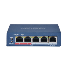 Hikvision DS-3E0105P-E (B) hub és switch