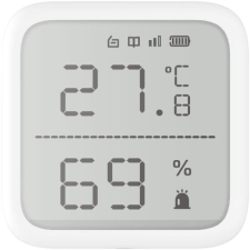 Hikvision DS-PDTPH-E-WE Hőmérséklet és páratartalom érzékelő (DS-PDTPH-E-WE) időjárásjelző