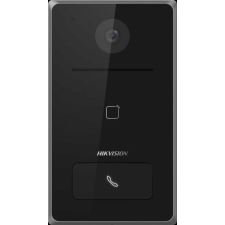 Hikvision Egylakásos IP video-kaputelefon kültéri egység, kártyaolvasóval, WiFi, süllyesztett kaputelefon