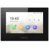 Hikvision Hikvision DS-KH6320-LE1 (B) IP video-kaputelefon beltéri egység, 7" TFT LCD érintő kijelző, 1024x600 felbontás