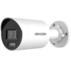 Hikvision IP, Csőkamera, 6MP, Fix objektív, 4mm, IR 40m, SD fogl., Kétirányú audió, Fény-hang riasztás