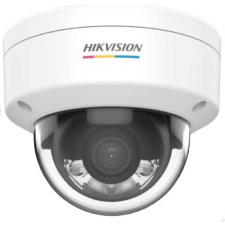 Hikvision IP, Dómkamera, 4 MP, Fix objektív, 4mm,30m fehér fény,  Fehér LED megfigyelő kamera