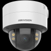 Hikvision IP, Dómkamera, 4 MP, Motoros objektív, 3.6-9mm ColorVu,  Fehér LED,  Hang/riasztás I/O