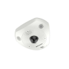 Hikvision IP, Fisheye kamera, 6 MP, Fix objektív, 1.27mm, IR, Beépített mikrofon, IP67 és IK10 védett