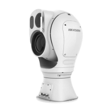 Hikvision IP hő- (1280x1024) 24.4°×19.6° és 2MP (10mm-1000mm) forgózsámolyos kamera;±8°C; -20°C-150°C; NEMA 4X megfigyelő kamera