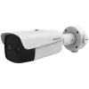 Hikvision IP hő- (640x512) 42,5°x33,6° és láthatófény (4 MP) kamera; ±2°C; -20°C-550°C