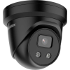 Hikvision IP, Turret kamera, 8 MP, Fix objektív, 2.8mm, EXIR 30m, Fekete,  IR, Beépített mikrofon,