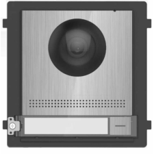 Hikvision Moduláris IP video-kaputelefon, kültéri főegység, 2 vezetékes, rozsdamentes acél kaputelefon