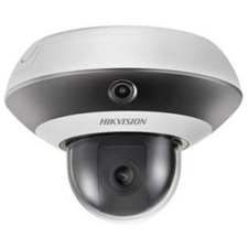 Hikvision PanoVu mini 128,5° panoráma- és 4x PTZ IP dómkamera megfigyelő kamera