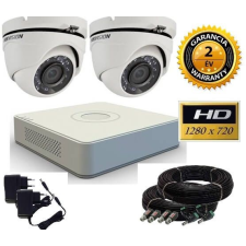 Hikvision TurboHD-TVI 2 kamerás dome kamerarendszer megfigyelő kamera