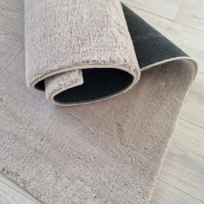 Hilal ROYCE puha, mosható szőnyeg, taupe, 80cm kör lakástextília