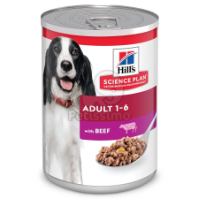 Hill's Hill's Science Plan Adult kutyatáp, marha - konzerv 370 g kutyaeledel