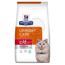  Hill's Prescription Diet c/d Multicare Urinary Care száraz macskatáp, hal 3 kg macskaeledel