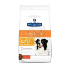 Hill's Prescription Diet Hill's Prescription Diet c/d Multicare Urinary Care száraz kutyatáp 4 kg kutyaeledel