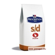  Hills Prescription Diet Feline s/d 5 kg száraztáp macskának macskaeledel