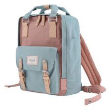 HIMAWARI 188L Laptop backpack 14" rózsaszín-kék számítógéptáska