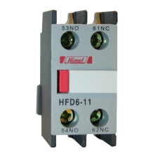 Himel HFD6-11 Mágneskapcsoló kiegészítő Homlokoldali segédérintkező 1NO 1NC villanyszerelés