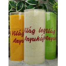  Hímzett törölköző - Ajándék anyáknak - A világ legjobb Anyukája lakástextília