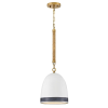 Hinkley Lighting boho függeszték nash fehér sárgaréz elshk-nash-p-hb