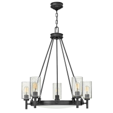 Hinkley Lighting klasszikus csillár collier fekete opál átlátszó elshk-collier5-bx világítás
