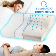 Hipoallergén ergonomikus alvópárna pihe-puha memóriahabból készült - Tencel Lyocell lakástextília