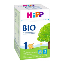Hipp 1 BIO tejalapú, anyatej-helyettesítő tápszer 0 hó+ (600 g) bébiétel