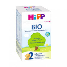 Hipp 2 BIO tejalapú, anyatej-kiegészítő tápszer 6 hó+ (600 g) bébiétel