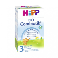 Hipp 3 BIO Combiotik tejalapú, anyatej-kiegésztő tápszer 10 hó+ (600 g) bébiétel