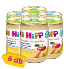 Hipp BIO alma-banán babakeksszel, 4 hó+ (6x190 g) bébiétel