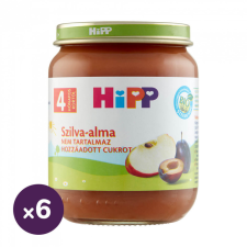 Hipp BIO szilva-alma, 4 hó+ (6x125 g) bébiétel