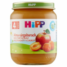 Hipp HiPP BIO alma-sárgabarack bébidesszert 4 hónapos kortól 125 g bébiétel
