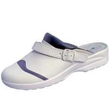  HIRSCH BIO 615/CB kék anatómiai, csatos klumpa 38 női papucs