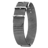 Hirsch Rush Recycle NATO óraszíj, szürke, 20 mm