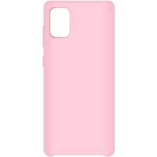 Hishell Premium Liquid Silicone a Samsung Galaxy A31  számára Pink tok és táska