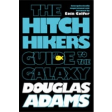  Hitchhiker's Guide to the Galaxy – Douglas Adams idegen nyelvű könyv
