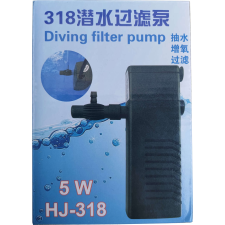  HJ akváriumi belső szűrő | HJ-318 | 400 l/h | 5 w akvárium vízszűrő
