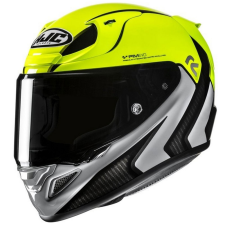 HJC RPHA 12 Kos MC3H zárt motoros bukósisak fluo zöld-szürke-fekete bukósisak