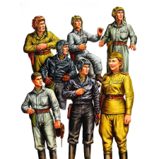  Hobby Boss Russian Tank Crew 1:35 (84411) makett
