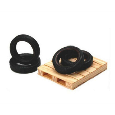  Hobby Gear Pallet &amp; Spare Tires szett modell kiegészítő 1:24 makett