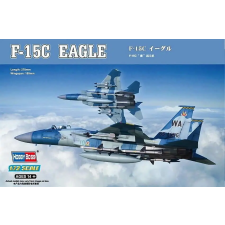HobbyBoss F-15C Eagle vadászrepülőgép műanyag modell (1:72) makett