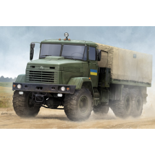 HobbyBoss Ukraine KrAZ-6322 Soldier Cargo Truck katonai teherautó műanyag modell (1:35) makett