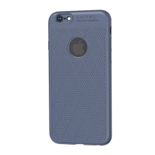 Hoco ADMIRE szilikon telefonvédő (ultravékony, 0.8mm, lyukacsos, rombusz, logó kivágás) SÖTÉTKÉK tok és táska