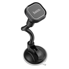 Hoco Autós tartó, univerzális, szélvédőre rögzíthető, 360°-ban forgatható, mágneses, Hoco CA55 Astute, fekete mobiltelefon kellék