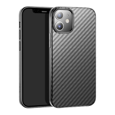 Hoco DELICATE SHADOW szilikon telefonvédő (karbon minta) FEKETE [Apple iPhone 12 mini] (5996591007731) tok és táska