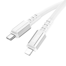 Hoco kábel Type-C kábel iPhone Lightning 8-pin PD 20W erősség X85 1m fehér mobiltelefon kellék