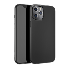 Hoco THIN műanyag telefonvédő (0.45mm, ultravékony) FEKETE Apple iPhone 12 Pro Max tok és táska