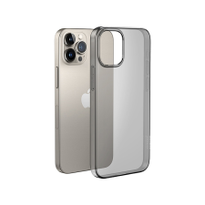 Hoco TPU telefontok iPhone 15 Pro 6.1 colos Hoco Light füst színű tok és táska