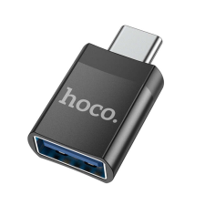 Hoco Type-C/USB 3.0 adapter Hoco UA17 fekete kábel és adapter