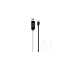 Hoco U29 Micro-USB adat-és töltőkábel 1m (fehér) kábel és adapter