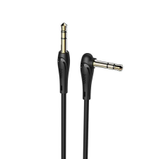 Hoco UPA14 UX audió kábel, fekete kábel és adapter